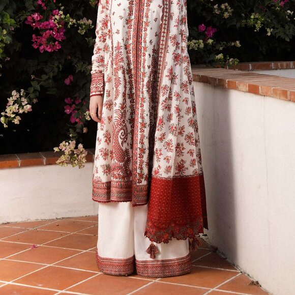 Hussain Rehar Designer Dress - Picture 6 of 16